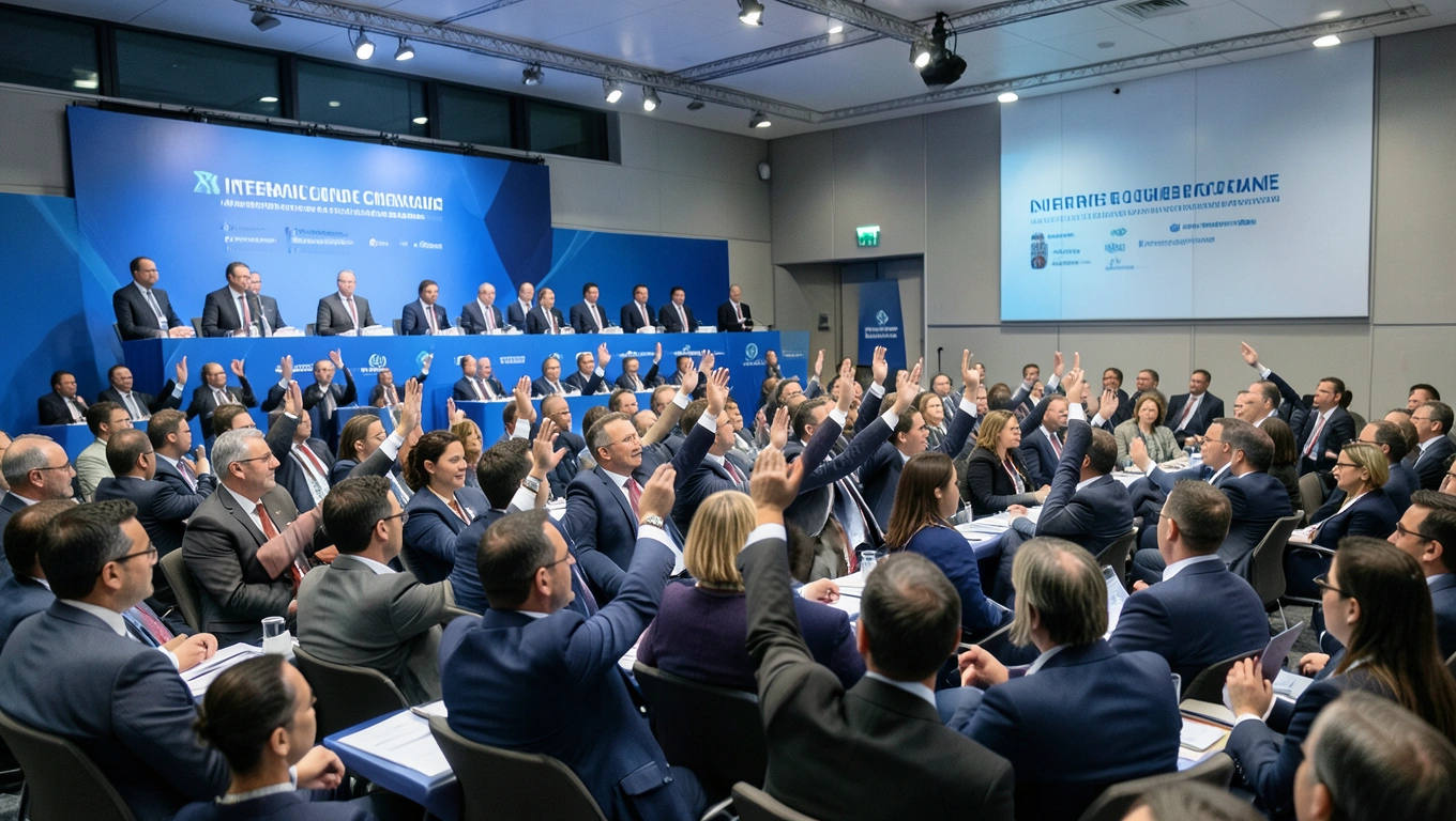 International climate forum with diverse delegates